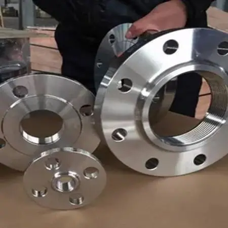 ASTM A182 F55 Dur Di-staen Ffaniau Forged